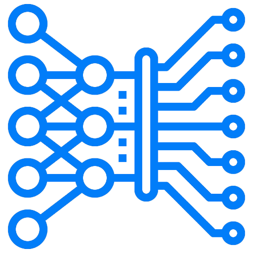 Big Data Betting Tips logo as a series of networks.